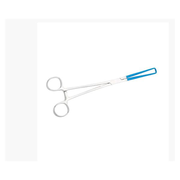 Medgyn Products Inc Forcep Tenaculum Lletz 9-3/4" Single Tooth Coated Ea - 38070
