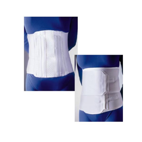 Fla Orthopedics Inc Support Deluxe Adult Lumbar Elastic/Vinyl White Size 11" Small Ea - 31-101SMSTD