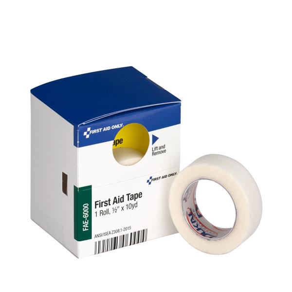 Acme United Corporation Tape First Aid First Aid Only Cloth .5"X10Yd White 1/Rl - FAE-6000