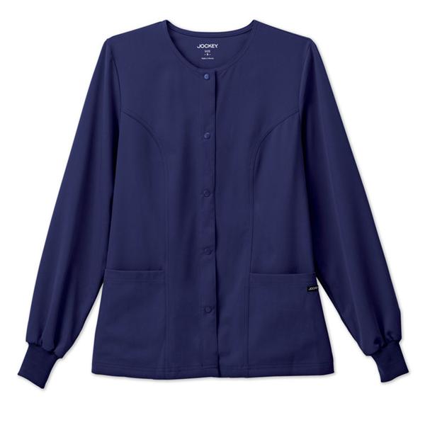 Jockey (TM) Scrubs Jacket Scrub Jockey Womens Navy 3X Large Each - 2356-054-3XL