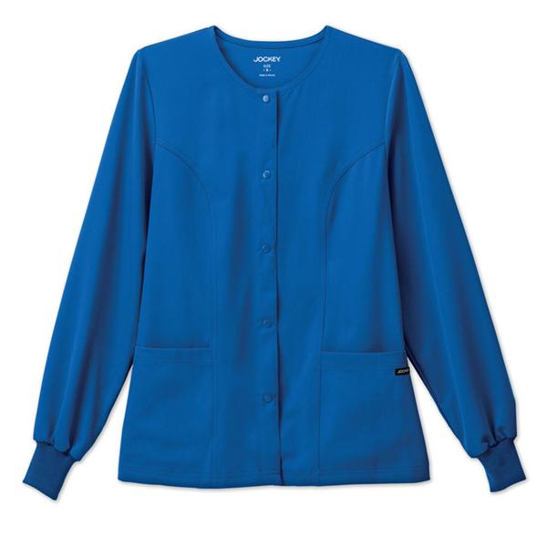 Jockey (TM) Scrubs Jacket Scrub Jockey Womens Royal Blue Small Ea - 2356-064-S