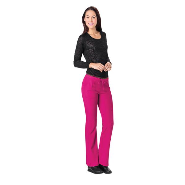 HeartSoul Pant Scrub Poly/Spndx Heartsoul W Blk Sm Reg Nrvrsbl 4Pckt Ea - 20110-BCKH-S