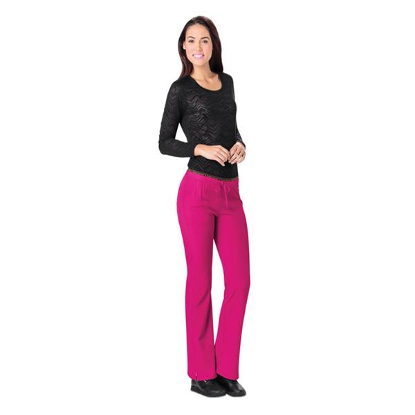 HeartSoul Pant Scrub Poly/Spndx Heartsoul W Wht Md Nrvrsbl 4Pckt Ea - 20110-WHIH-M