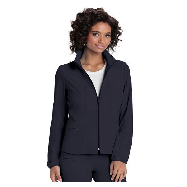 HeartSoul Jacket Warm-Up Heartsoul Womens Pewter 2X Large Ea - 20310-PEWH2X
