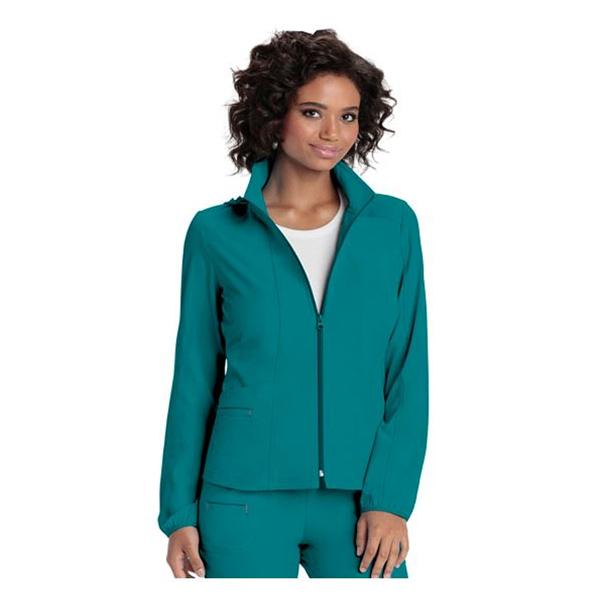 HeartSoul Jacket Warm-Up Heartsoul Womens Teal 3X Large Ea - 20310-TEAH3X