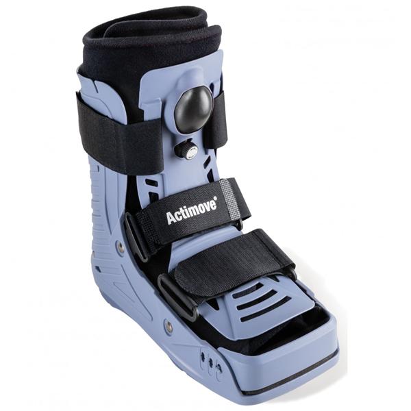 BSN Medical Walker Closed Ankle/Leg/Foot Adult Black/Blue Size Large Ea - 7627603