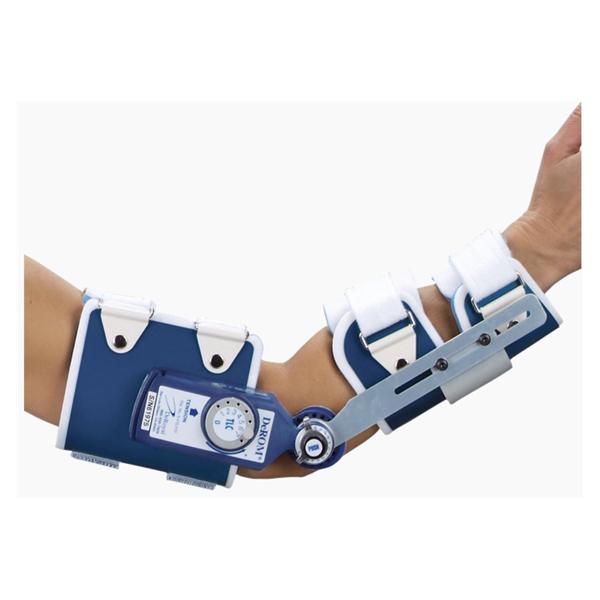 Deroyal Industries Inc Splint Dynamic Derom Adult Elbow White/Blue Size Size C Left Ea - 4229CL