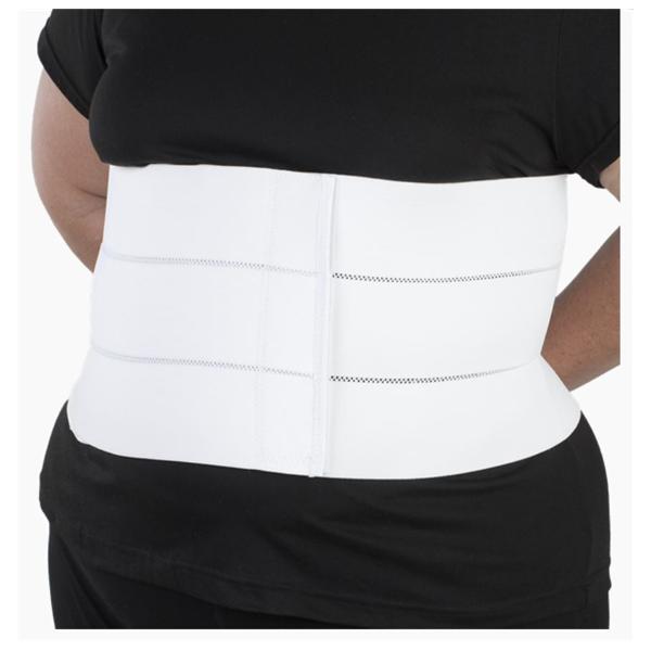 Deroyal Industries Inc Binder Support Bariatric Abdominal White Size 9" X-Large Ea - 13664009