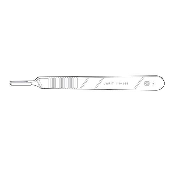 Integra Miltex Inc Holder Knife #3 Stainless Steel Ea - 110165