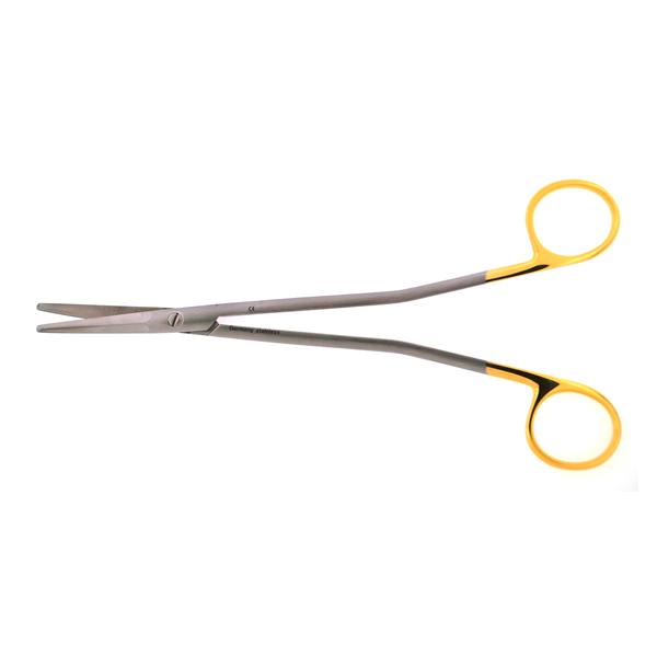 BR Surgical, Scissors Gorney-Freeman 8" Blunt/Blunt Smooth Curved Tungsten Carbide Ea - Br08-21720