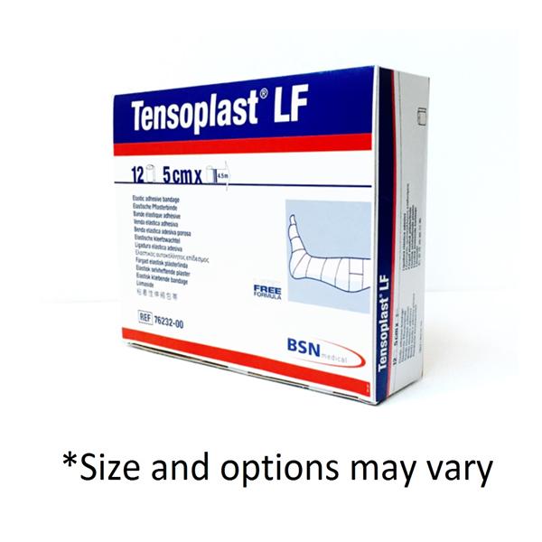 BSN Medical Bandage Tensoplast Elastic 4"X4.9Yds Lf White 12/Case - 7623202