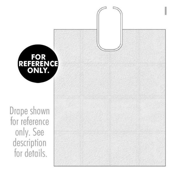 ACE Surgical Supply Drape Patient 4X32" Half Length Sterile 6/Bg - 38900