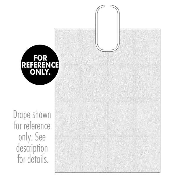 ACE Surgical Supply Drape Pateint 4X32" Half Length White Non-Sterile 12/Pk - 34101