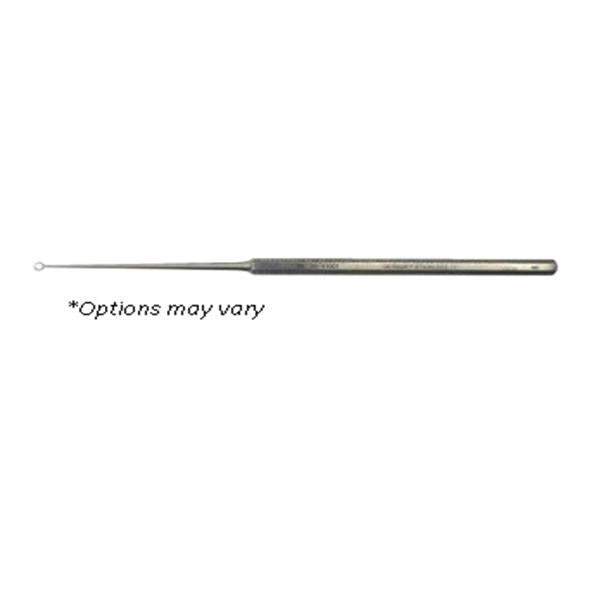 BR Surgical, Curette Ear Buck 6-1/2" Size 000 Blunt Angled Ea - BR44-11899