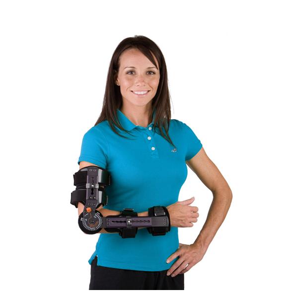 Breg. Brace Telescoping Adult Elbow Black Right Ea - AE023200