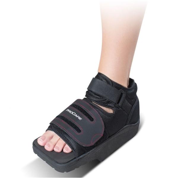 DJO Shoe Post-Op/Diabetic Remedy Pro Ankle/Leg/Foot Adlt Blk Sz Medium Universal Ea - 79-81725