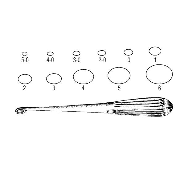 Integra Miltex Inc Curette Bone Bruns 9" Straight Ea - 240118