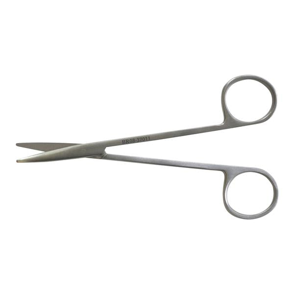 BR Surgical, Scissors Strabismus Baby Metzenbaum 4-1/4" Blunt/Blunt Smooth Straight Ss Ea - BR08-37011