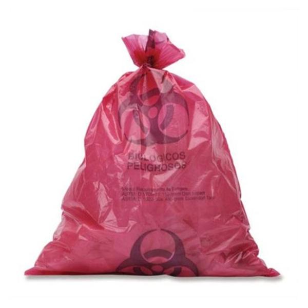 Marketlab Bag Biohazard 30X41" Plastic Red Symbol Non-Sterile 250/Pk - 3138