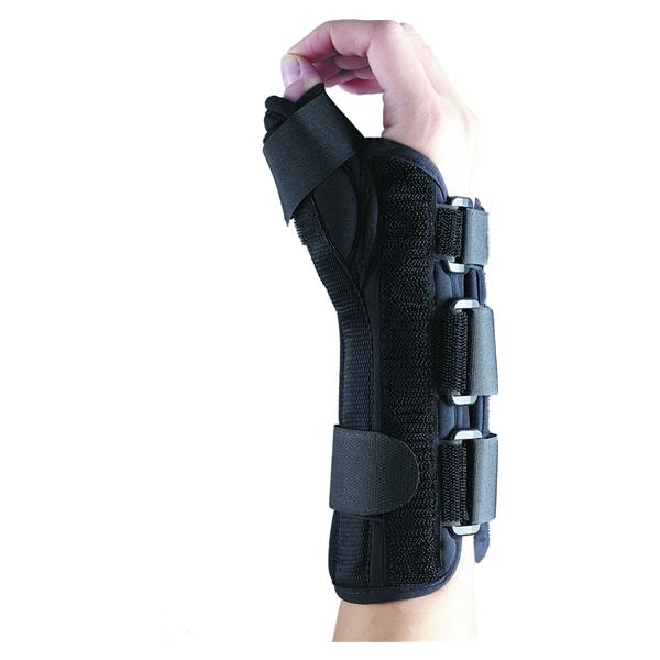 Elite-Orthopaedics Spica Immobilization Adult Wrist/Thumb Memory Foam Black Size 8" X-Small Left Ea - 31061-L