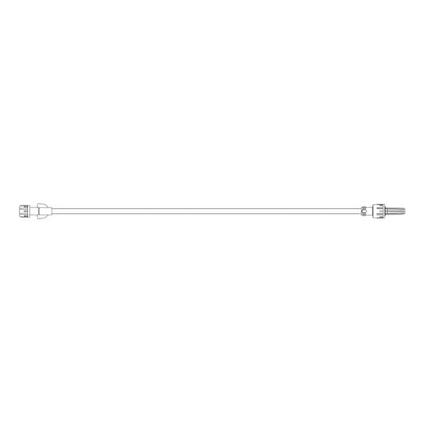 Carefusion Corp. Iv Extension Set 60" Fixed Male Luer 50/Ca - ME2068