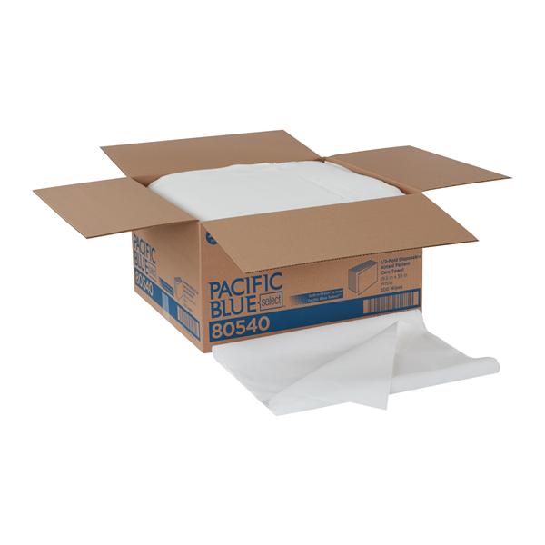 Georgia Pacific Towel Bath Pacific Blue Select White 19.5 In X 39 In 200/Ca - 80540