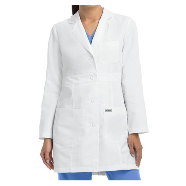 Grey's Anatomy (TM) Lab Coat Jacket Greys Anatomy Womens White Small 34 In Each - 4481-10-S
