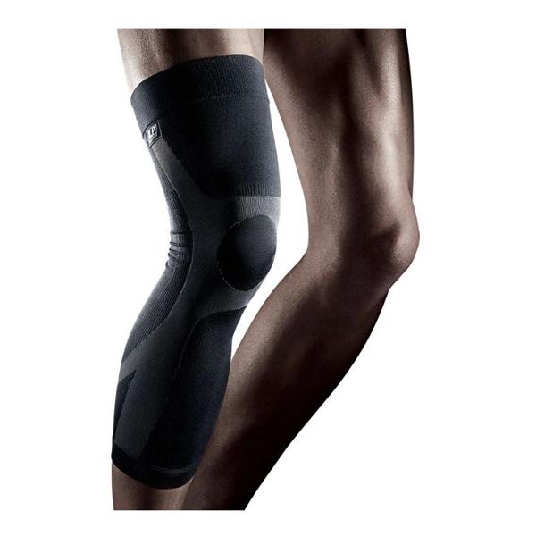 La Pointique International LTD Sleeve Power System Leg Black Size Medium Each - L272-34