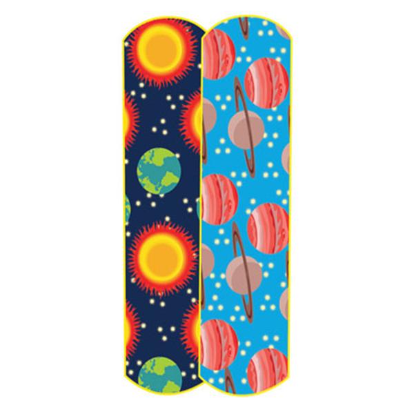 Dukal Corporation Bandage Plastic 5/8X2-1/4" Planets And Stars 100/Box, 12 Bx/Ca - 15661