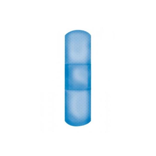 Dukal Corporation Bandage Adhesive Strip Fabric Fingertip 1-3/4X3" Blue 1400/Ca - 1647025