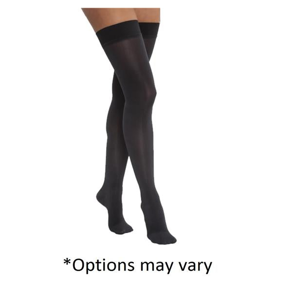 BSN Medical Stocking Compression Thigh High 30-40 Mmhg Jobst Opaque Black Size Large 1/Pr - 115566