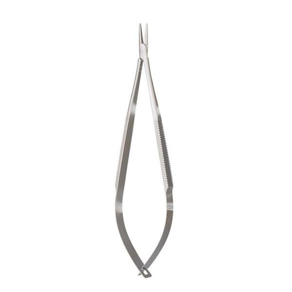 Miltex-Integra Holder Needle Castroviejo 5-1/2" Straight Jaw Stainless Steel 1/Ea - 18-1820