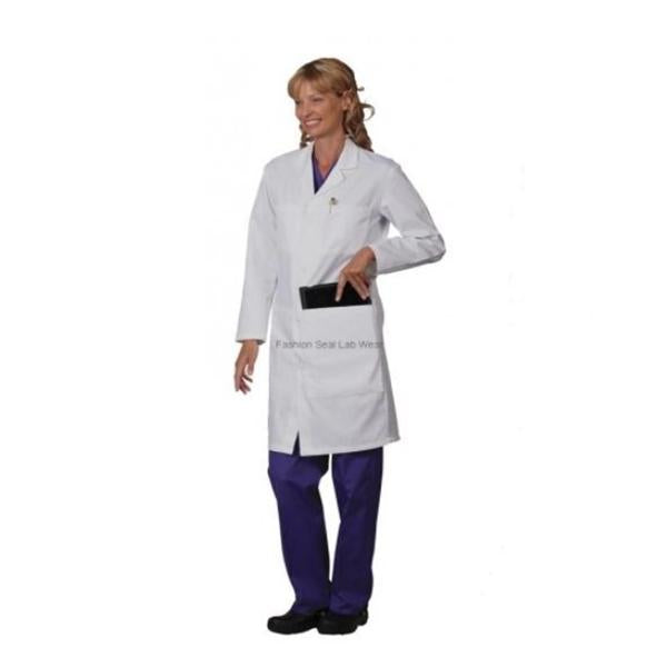 Fashion Seal Lab Coat Consultation Polyester / Cotton Fashion Seal Unisex White 3X Large Ea - 1475-3XL