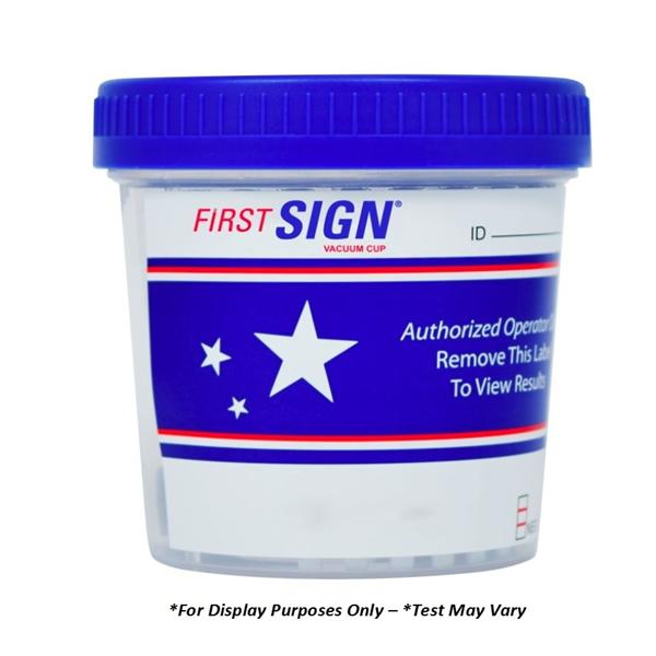 Hemosure First Sign Drug Screen Test Cup Clia Waived 6 Panel 25/Bx - FSCCUP-264
