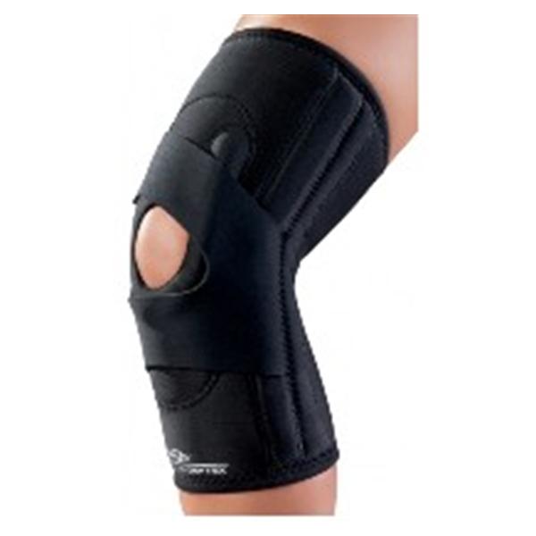 DJO Brace Support Lateral "J" Adult Patellar Knee Drytx Black Size 2X-Large Right Ea - 11-0777-6