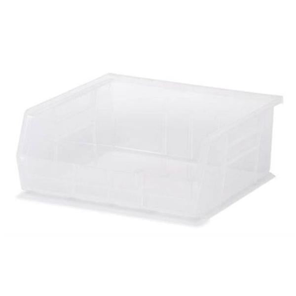Marketlab Bin Organizer 11X10-7/8X5" Semi-Clear Heavy Duty Polymer With Label Slot Ea - 6004-SC
