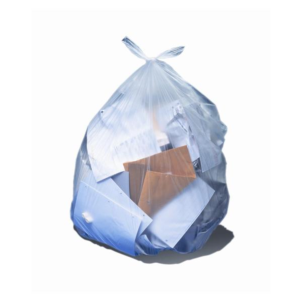 Heritage Bag Company Bag Trash 33Gal Hdpe 16Mic Standard 10/Roll 25 Rolls 33X40" Natural 250/Ca - Z6640VN R01
