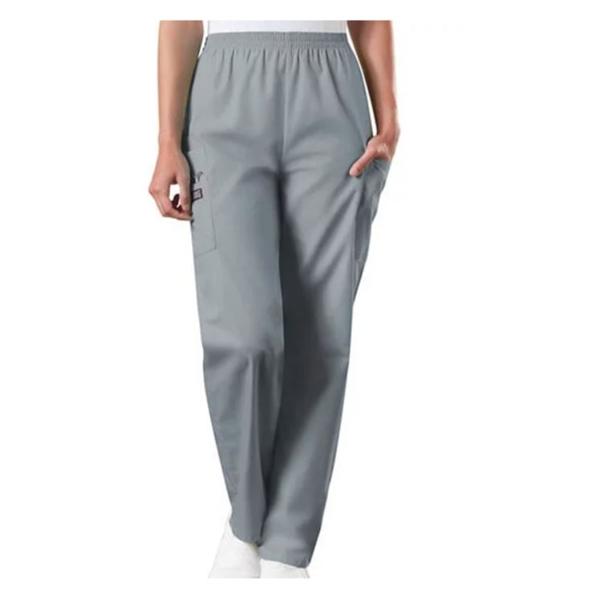 Cherokee Workwear Pant Scrub Cherokee 4200 Womens X-Small Petite Grey Ea - 4200P-GRYW-XS