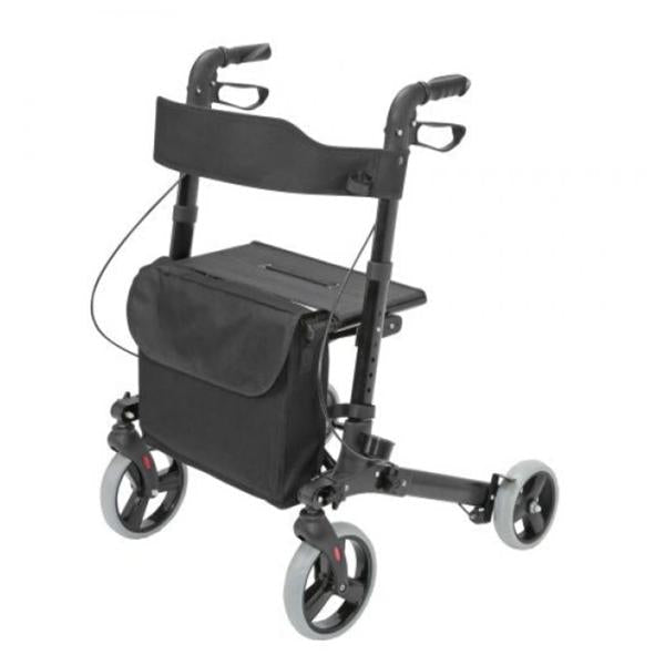 DMS Holdings. Rollator Eurostyle Healthsmart Gateway 300Lb Black 8 Frnt/7 Rr Whl 25X36" Ea - 5015012-0200