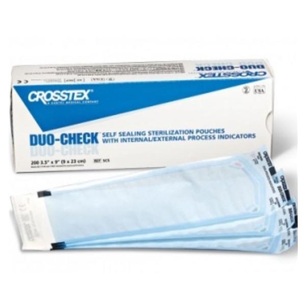 Crosstex International Pouch Heat Seal Duo Check 6 In X 22 In 1000/Ca - SC622HS