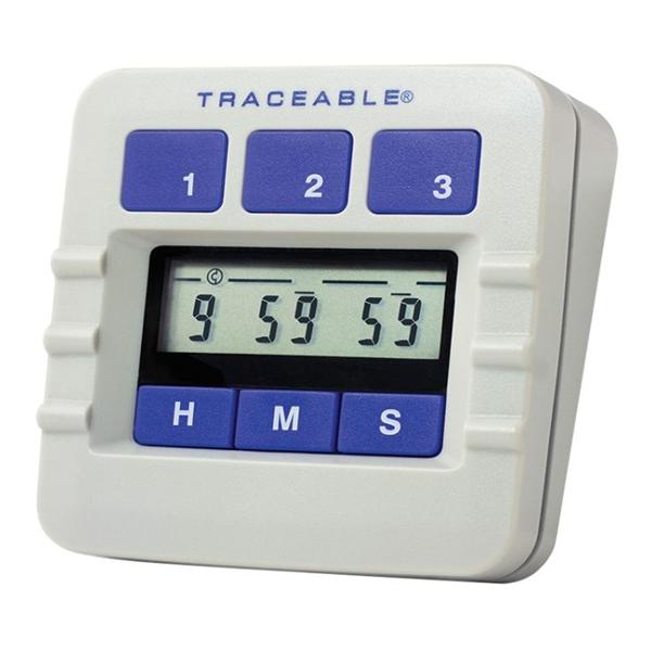 Control 3 Traceable Countdown Timer 9 Hours, 59 Minutes, 59 Seconds Audible Alarm Ea - 5002
