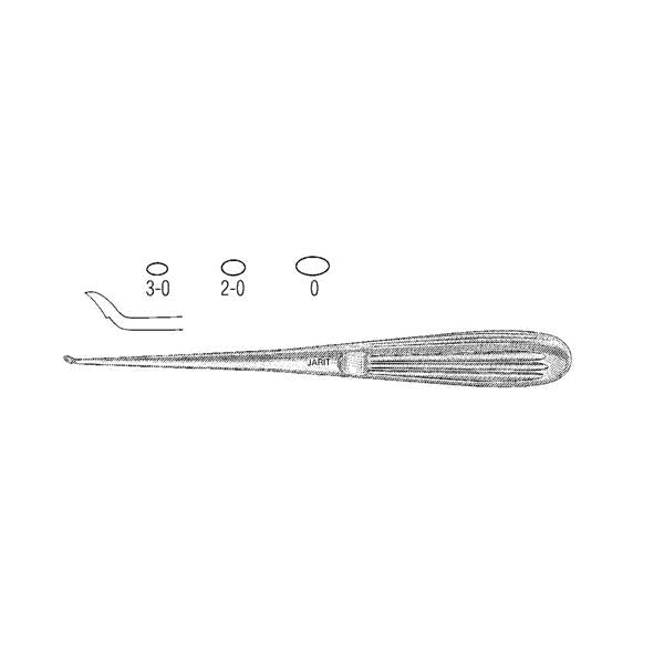 Integra Miltex Inc Curette Bone Epstein 7-3/4" Size 2-0 Steel Reusable Ea - 240-231