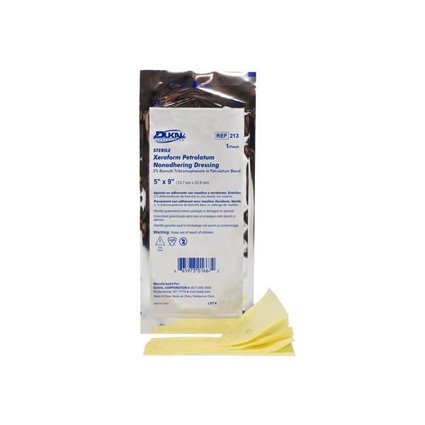 Dukal Corporation Dressing Gauze Xeroform Petrolatum 4"X3Yds Bismuth Tribromophenate Sterile 6/Box - 216