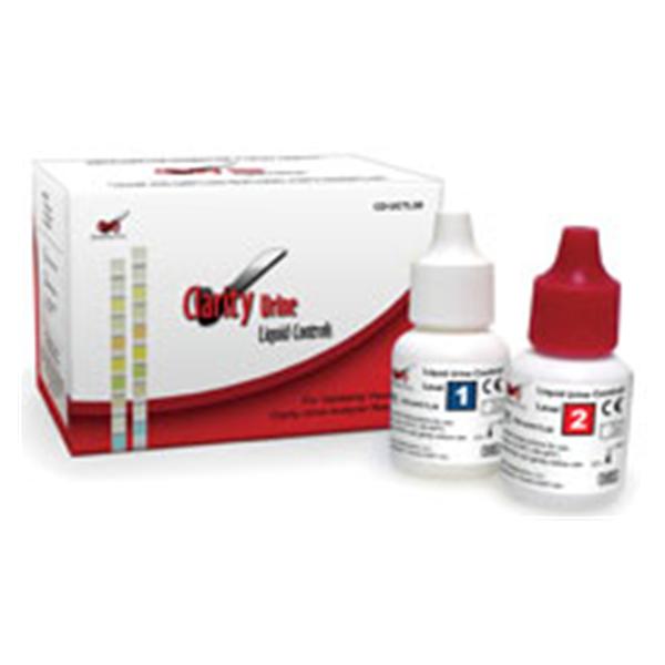 Diagnostic Test Group Clarity Urine +/- Control F/ Clarify Urn Strp/Anlyz 60Ml Drpr Btl 6/Bx, 25 Bx/Ca - CD-UCTL30