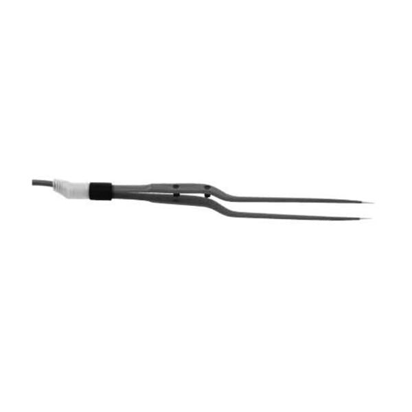 Conmed Corporation Forcep Bipolar Hardy 8-1/4" .5Mm Micr Tp Bayonet Crv Footswitch Activation Ss Ea - 60-1770-001