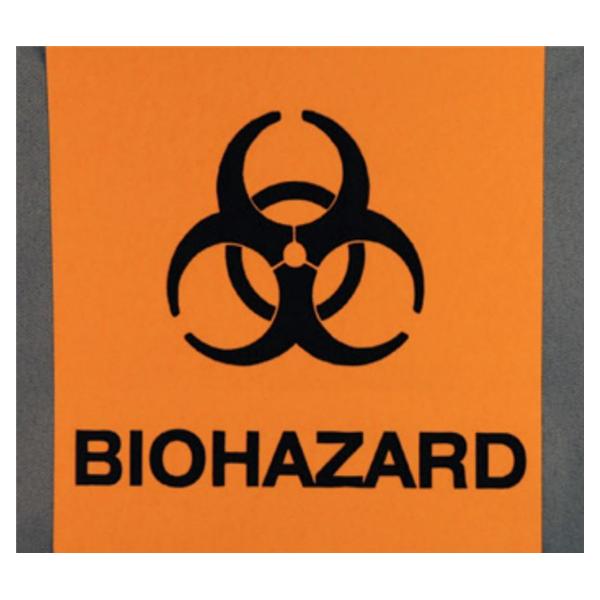 HPTC Labels Warning Biohazard 25/Pk - WBWL25