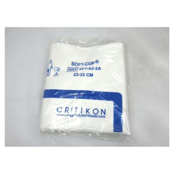 GE Medical Systems Cuff Blood Pressure Critikon Soft-Cuf 23-33Cm Adult Arm Navy Blue Ea, 20 Ea/Pk - SFT-A2-2A