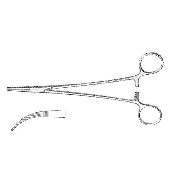Integra Miltex Inc Forcep Hemostatic Adson 7-3/8" Fine Tip Curved Ea - 285106