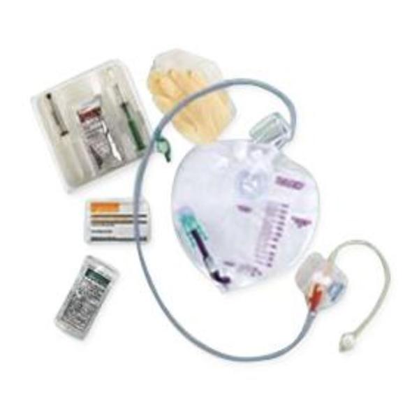 Bard Medical Division Tray Foley Catheter Lubri-Sil 16Fr Urine Meter 10/Ca - 319516AM