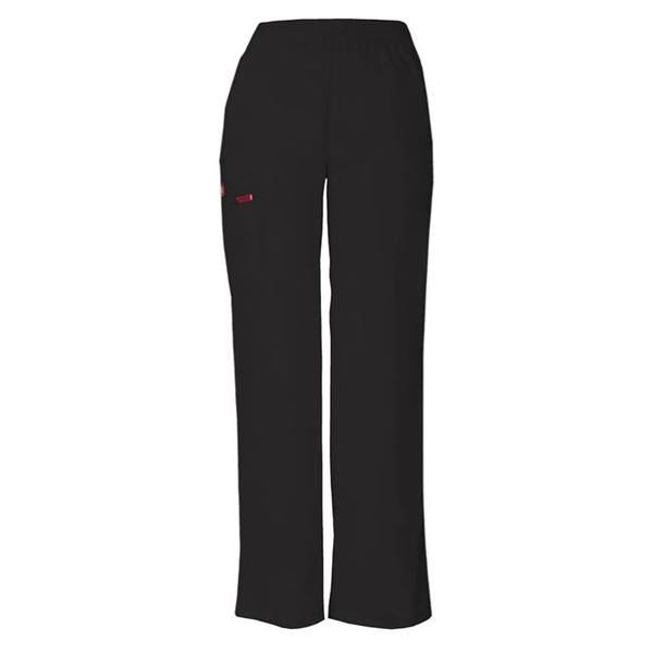 Dickies Scrub Pant Dickies Womens 2X Small Petite Black Ea - 86106P-BLWZ-
